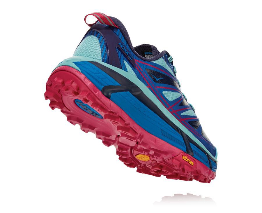 Tenis Hoka One One Trail Mujer Azul Marino - Mafate Speed 2 - QTCE78624